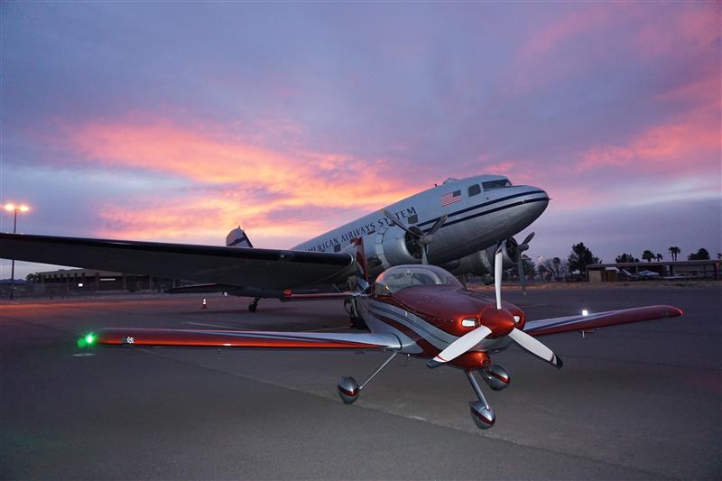 My RV-9A with a DC-3